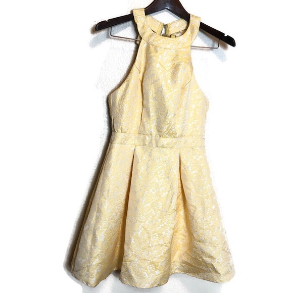 Disney Beauty and the Beast Princess Raffle Golden Embroidered Dress - Picture 2 of 7